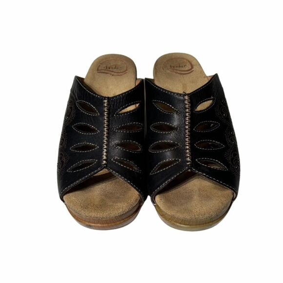 Dansko Open Toe Mules - Picture 2 of 3